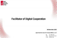 Presentation by JBCE