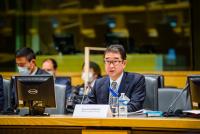 The Mission of Japan to the EU's Counsellor Kawabata